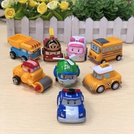 Set 8 in 1 Mainan Kereta Robot Kanak-Kanak / Vehicle Robot Racing Pull Car Set Toys For Kids Childre