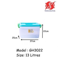 Twins dolphin storage box 13L