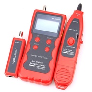NOYAFA NF-868 Network Cable Tester LCD Digital Cable Tester Tracker for RJ45 RJ11 BNC USB Metal Cabl