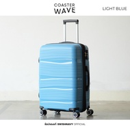 SWISHNAVY กระเป๋าเดินทาง ล้อลาก รุ่น WAVE PP8814 ขนาด 20 24 28 นิ้ว วัสดุ PP 100% ไม่แตก มีซิปขยาย แ