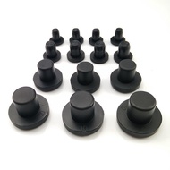 [Rubber Stopper] [Rubber Stopper] Ready Stock Straight Hair Small Specification Silicone Rubber Stop