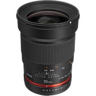 [CYF 限時限量特賣區] 全新BOWER / ROKINON 35mm F1.4 光圈廣角鏡頭 FOR CANON 