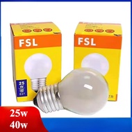 FSL E27 Screw Frosted 25W/40W Lamp Bulb