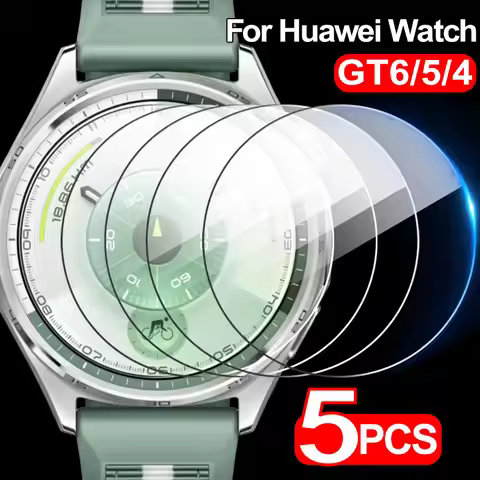 5/1Pcs Protective Glass for Huawei Watch GT6 GT5 GT4 41mm 46mm Smartwatch Screen Protectors for Huaw