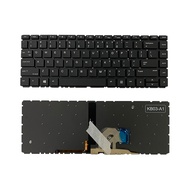 Siakoocty NEW US English laptop keyboard for HP Probook 440 G6 445 G6 440 G7 445 G7 black with backl