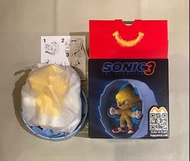 麥當勞 McDonalds 超音鼠 Sonic 3 The Hedgehog 黃色玩具