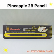 Pineapple 2B Pencil / Pensel 2B / Exam Grade 2B (12pcs)