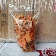 Basreng stik Termurah Bumbu Basah Daun jeruk Basreng pedas jeruk 100 gr Baso goreng Basreng kiloan p
