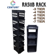 Century Multipurpose Shoes Rack Kitchen Rack Bathroom Rack Office Rack 3 Tier 4 Tier 5 Tier 6 Tier 7 Tier/ Rak - 511/515