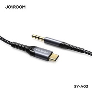 JOYROOM - SY-A07 Type-C 轉 3.5mm 音頻線 1米 AUX線 車機必備