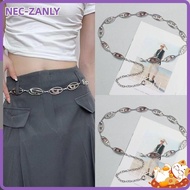 NEC-ZANLY Chain Belt, Woman Luxury Design Metal Waist Chain, Spicy Girl Retro Y2K Dress Belt Chain
