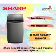 Sharp 16kg DD Inverter Top Load Washing Machine ESY1619