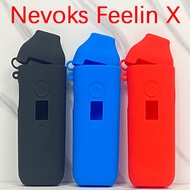 Nevoks Feelin X Silicone Case With Free Lace Lanyard Protective Texture Skin Cover Rubber Soft Bag