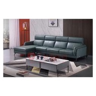 [紅蘋果傢俱]義式LJ8046沙發(另售 茶几 地櫃 角几) L型沙發 皮沙發 牛皮沙發 實木內框架 極簡 義式客廳