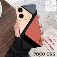 HP Case Latest C65poco - Rajacase - cellphone casing C65poco - Abstract case Motif - Cellphone prote