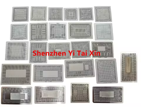 25pcs 4 5 6 7 8 10 11 12 Generation CPU Stencil Template 2EZ V810C390 SR04S v537A426SR2FQ SR170 SRGO