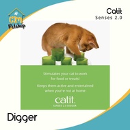 Catit Senses 2.0 Digger Cat Food and Toy Place