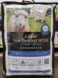 【小如的店】COSTCO好市多線上代購~Caliphil 雙人天然紐西蘭羊毛被/羊毛冬被 - 180 x 210 公分