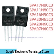 10 Pcs 17N80C3 SPA17N80C3 11N80C3 SPA11N80C3 16N50C3 SPA16N50C3 20N65C3 SPA20N65C3 20N60C3 SPA20N60C