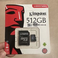 Kingston Canvas Select 512GB MicroSD 卡