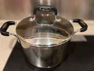 Lagostina stock pot 義大利名牌 不銹鋼湯煲 stainless steel pot