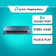 TP-Link LS108G LiteWave 8-Port Gigabit 10/100/1000Mbps Desktop Network Ethernet LAN Switch