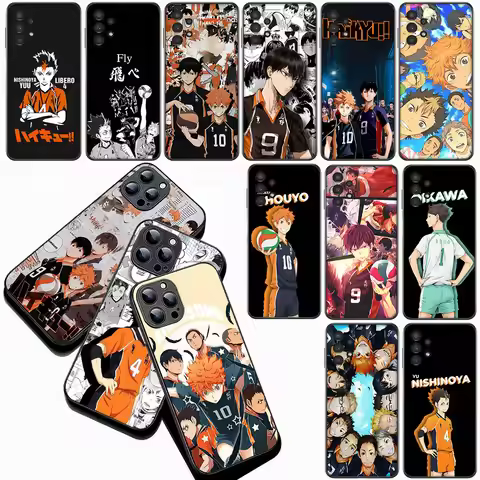 karasuno Haikyuu Shoyo Hinata Soft Phone Cover for Apple iPhone 13 12 Pro Max Mini ProMax X XR 17E 1