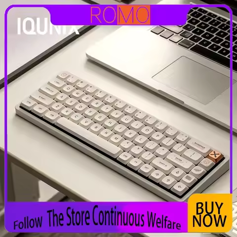 IQUNIX MG65 Pro Wireless bluetooth examination Mechanical Keyboard Thin Game Keyboard Ultra thin Alu