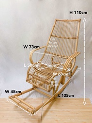 Rattan Rocking Chair | Kerusi Rotan Goyang | Adult Rocking Chair | Kerusi Goyang Dewasa | Rotan Keru