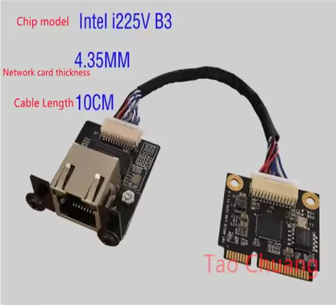 FOR Lenovo M93P M72E M73 M92P M93 M4310Q M4350Q M4358Q M4500Q Extended Ethernet Port Board RTL8111F 