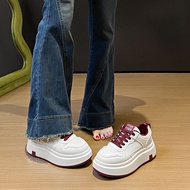 [Ready Stock] All-Match White Shoes Women 2025 New Style Spring Low-Top Sports Sneakers Student Casu