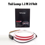 LAMPU LED BAGASI STRIP 120 CM / 1.2 M TAIL LAMP RGB RAINBOW 24 VOLT MOBIL