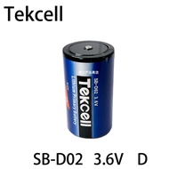Suitable for Tekcell SB-D02 3.6V D Type Lithium Battery Flow Instrument PLC Battery ER34615 with Wir
