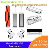 Xiaomi Mijia 1/1s Accessories Robot Vacuum Cleaner Parts Hepa Filter Main Brush Side Brush