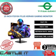 Titan Army P2510H Plus 25" Fast IPS FHD 260Hz 0.001ms HDR400 Gaming Monitor