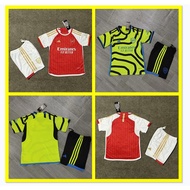 kids kit 23/24 Arsenal Children's Football Sweatshirt High quality  Set
