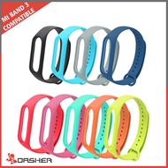 Mi Band 3/4 Strap Colourful Silicone Replacement Strap for MiBand 3 MiBand3 Mi Band 4