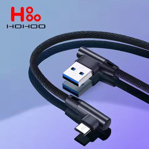 HOHOO Micro usb Cable for Xiaomi Redmi 12C 9A 10A cable fast charging for NOKIA 6300 8000 8210 105 P