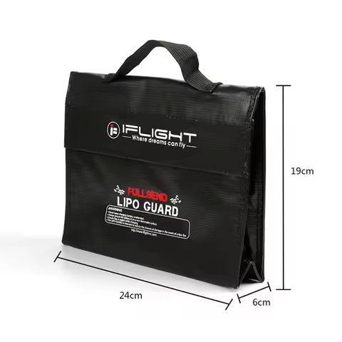 IFlight LIPO Guard Fireproof Explosion-Proof Handbag Safety Carry Bag Storage Bag 240X65X180mm 240X7