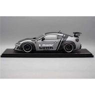 [Ready Stock] IG 1: 18 Toyota Wide Body Sports Car Model LBWK Toyota 86 ZN6 ver.1 Gray Black