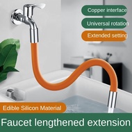 Universal faucet extender Rotating Shaped extension pipe splash-proof bathroom sink kitchen accessories Faucet Extension Extender Rotating Water Tap Extension Pipe Kitchen Hose