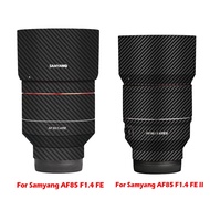 For Samyang AF 85mm F1.4 FE II for SONY FE Mount Lens Skin Anti-Scratch Protective Film Body Protect