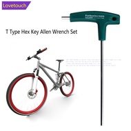 【READY STOCK】LOVETOUCH 1Pc T Type Hex Key Allen Wrench Set Hexagonal Wrench with Rubber Handle H8O9