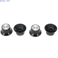 BTGL-Knobs Parts Set Accessories Aluminum & Acrylic Top Gibson Les Paul Silver-Good Quality Product