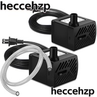 HECCEHZP 2Pcs Filters, 80GPH Aquarium Aquarium Pumps, Mini Hydroponic Systems 3W Fountain Pump
