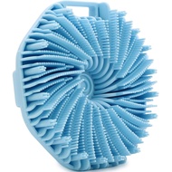 Silicone Body Scrubber, Body Wash Scrubber, Shower Scrubber for Body, Non-Slip Handle for Easy Clean