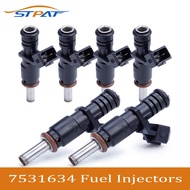 STPAT 6PCS Fuel Injector 13537531634 7531634 For BMW 328i X3 X5 Z4 128i 528i 525i 530i 325i 330i N52