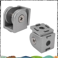 2 Pcs Aluminum Alloy Pivot Joint for Aluminum Extrusion Profile 2020 Series Flexible Pivot Joint 202