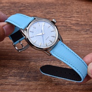 JUELONG Quick Release FKM Rubber Sailcloth Signature Watch Strap 18mm 19mm 20mm 22mm