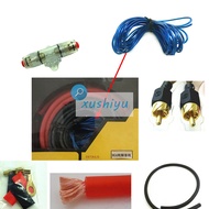 Car 10GA 8GA 6GA Pure Copper Audio Modified Wire Harness Woofer Amplifier Wire Harness Audio Cord Po